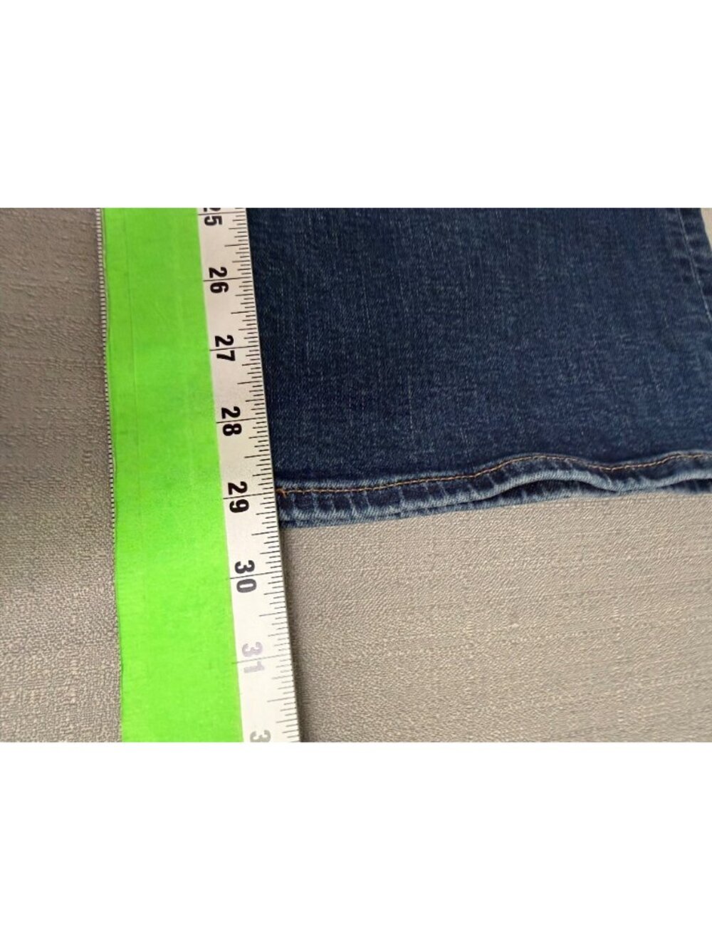 Madewell The Wide Leg Jean High Rise Denim Casual Minimalist Size 25 Dark Wash - Picture 10 of 16